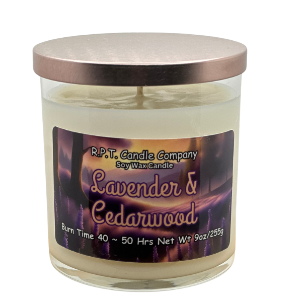 Lavender & Cedarwood Candle