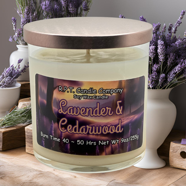 Lavender & Cedarwood Candle