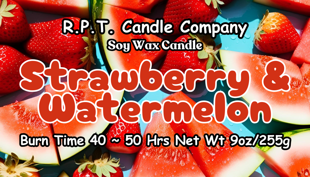 Strawberry & Watermelon Candle