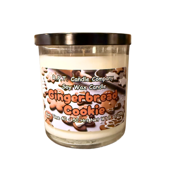 Gingerbread Cookie Candle