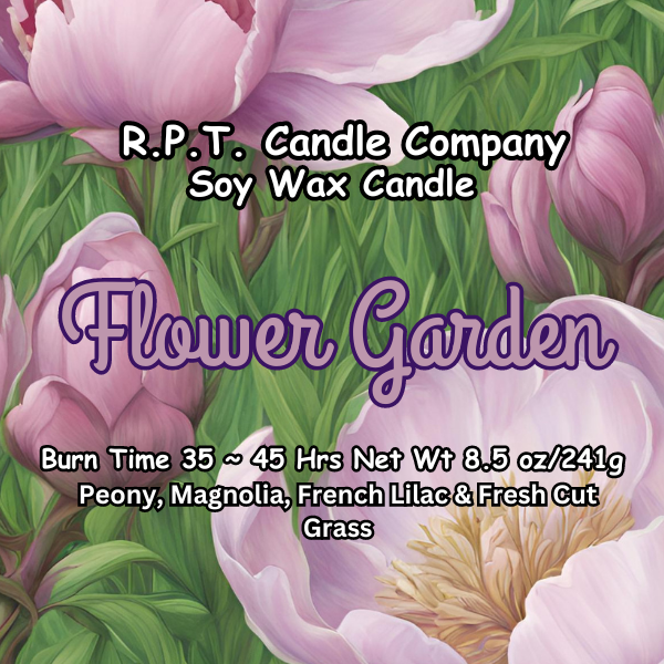 Flower Garden Candle