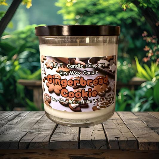 Gingerbread Cookie Candle