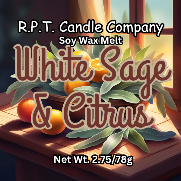 White Sage & Citrus Wax Melt